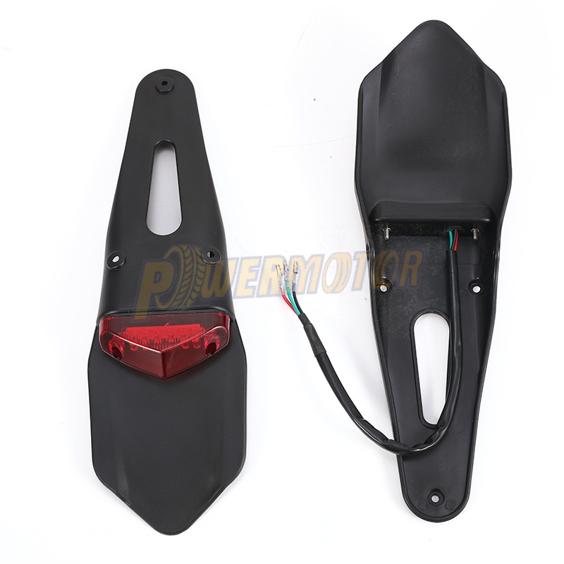 FENDER Đèn LED 12 Bóng Gắn Đuôi Xe Mô Tô SUZUKI HUSQVARNA TE250 TE300 RMZ250 RMZ450 DRZ40