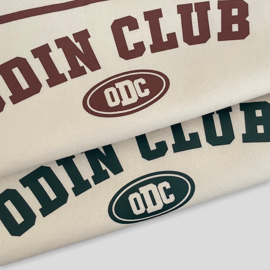 Áo Sweater Polo Oversize ODIN CLUB Odc, Áo Sweater có cổ form rộng nam nữ ODIN, Local Brand ODIN CLUB