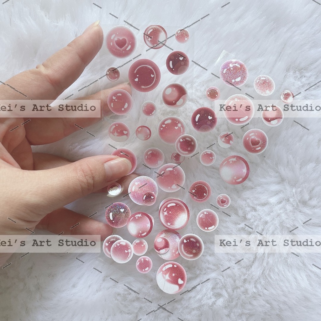 ĐOẠN TAPE CHIẾT ~15CM -  Các mẫu pet tape sticker trang trí toploader, sổ, văn phòng phẩm nhỏ xinh