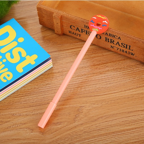 Bút Bi Viết Tạo Hình Bánh Vòng Siêu Dễ Thương - Bút Bi Viết Văn Phong Mực Đen