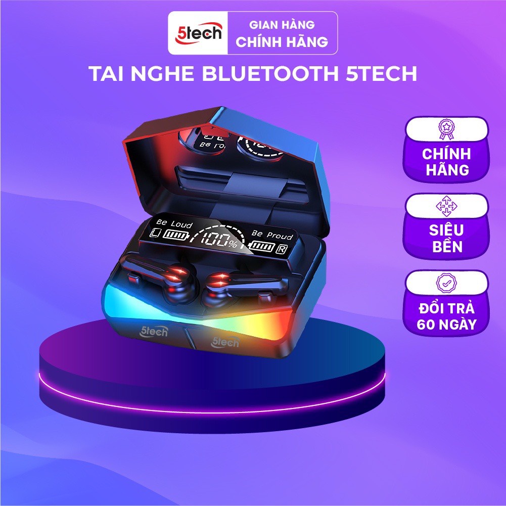 Tai nghe bluetooth DVN không dây monster, tai phone pin trâu thiết kế màn hình led tráng gương nghe nhạc cực đỉnh