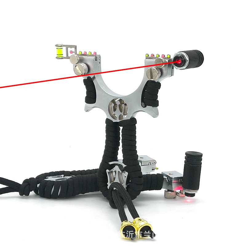 Ná cao su cao cấp siêu bền đinh ba có đèn lazer ngắm siêu chuẩn tặng kèm dây thun thước ngắm laze