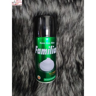 275gram bọt cạo râu familiar màu xanh lá