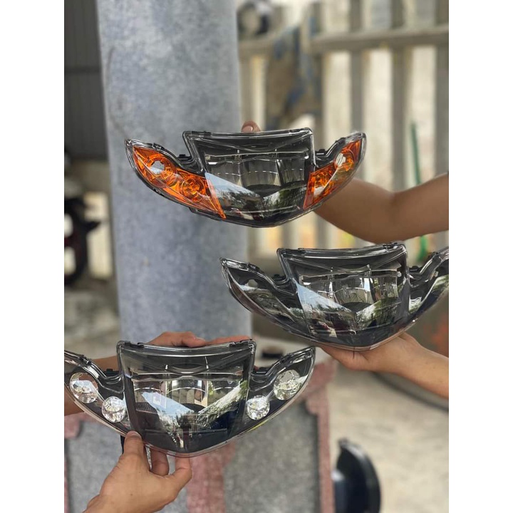 Pha đèn Zinpat 2 tầng lắp Sirius 50-110cc