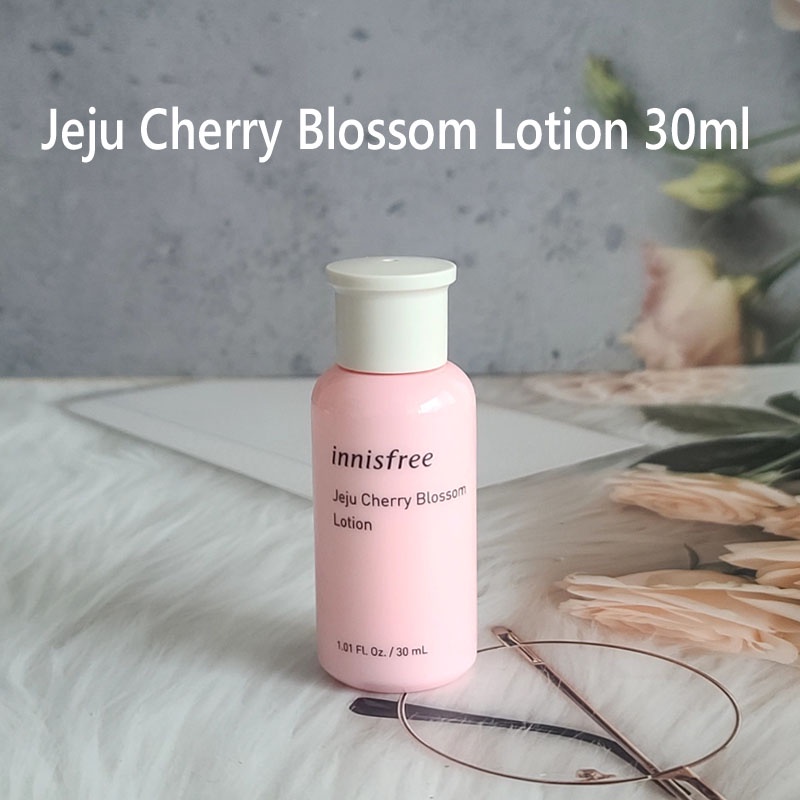 INNISFREE Bộ Lotion Hoa Anh Đào Jeju 30ml / Chăm Sóc Da Hàn Quốc / Sản Xuất Tại Hàn Quốc / Du Lịch