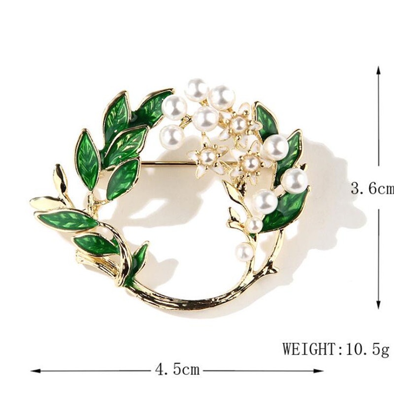 Trâm Cài Áo Hình Bông Hoa Đính Đá Thời Trang