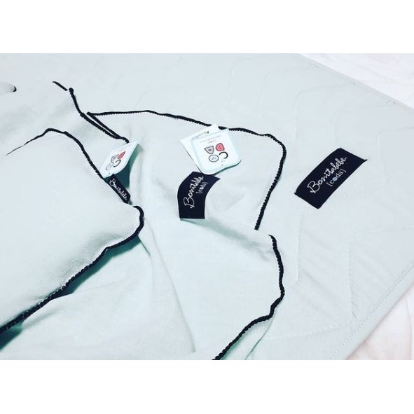 Chăn/ Mền Hè Muslin mềm mại thông thoáng cho trẻ nhập khẩu Bonitabebe HQ