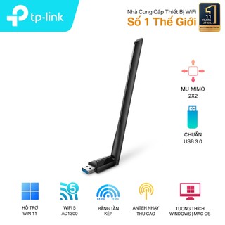 USB Wifi TP-Link Archer T3U Plus Dual Band AC1300Mbps (Hàng chính Hãng TP-Link Việt Nam)