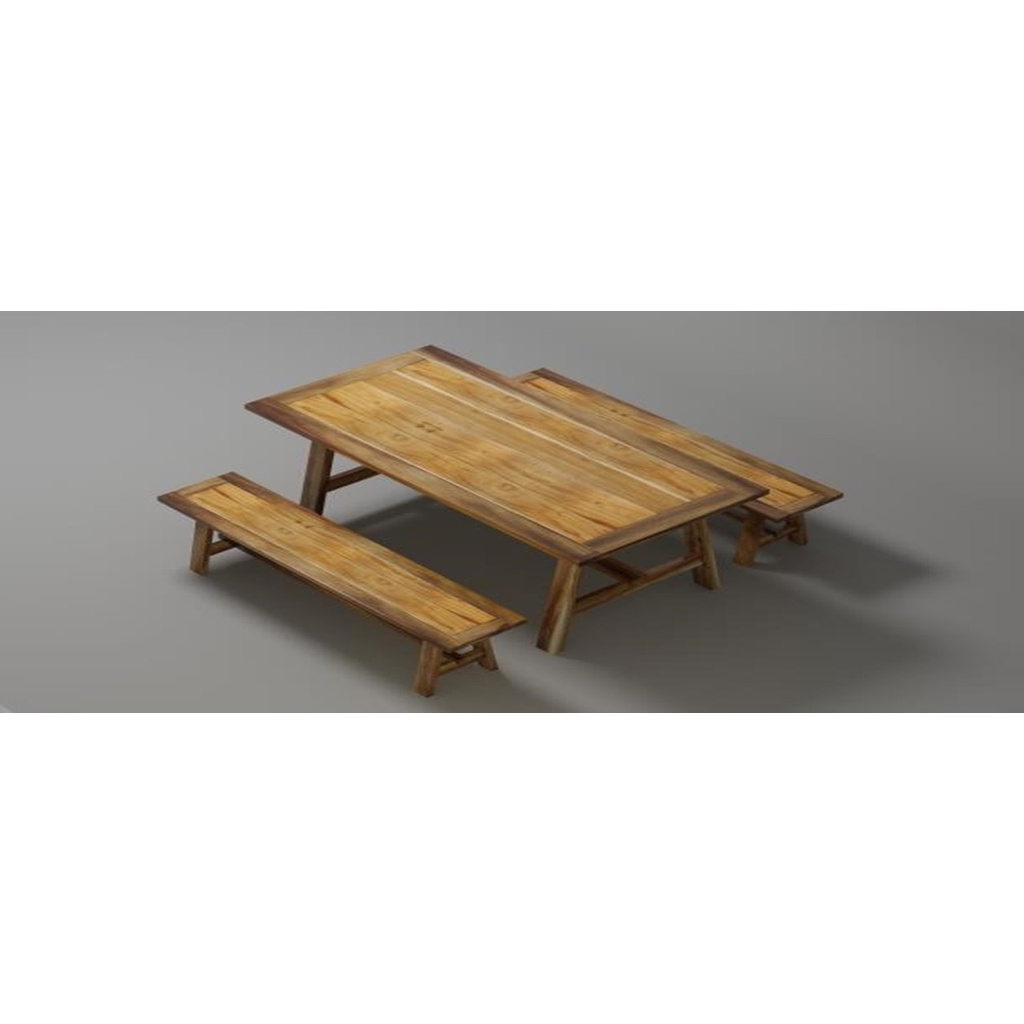 Dining Table + Bench Version Lofra