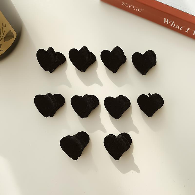 Kẹp Tóc Mini Bằng Da Lộn Thời Trang Thu Đông