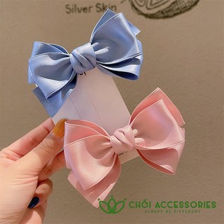 Kẹp tóc nơ lớn kẹp tóc nữ tính đáng yêu phong cách Hàn Quốc - Y101