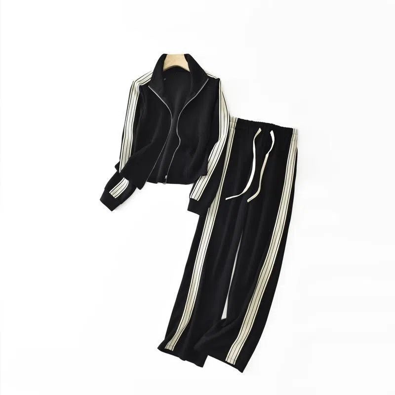 Bộ Đồ Cotton Hai Món Thời Trang Mùa Thu Hàn Quốc 2022 Cho Nữ