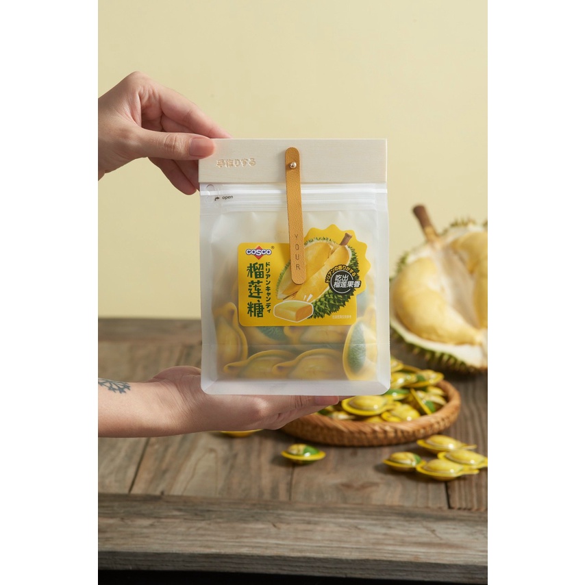 Kẹo sầu riêng Cosco gói 160gr