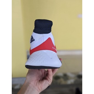 (Video cận cảnh) Giày thể thao sneaker alphabounce instict 2020 trắng đỏ