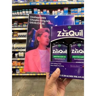 Siro zzzquil nighttime sleep aid 354ml hàng mỹ