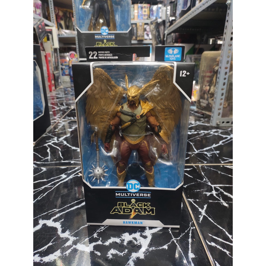 MÔ HÌNH NHÂN VẬT SIÊU ANH HÙNG LIÊN MINH CÔNG LÝ MCFARLANE DC MULTIVERSE BLACK ADAM MOVIE HAWKMAN