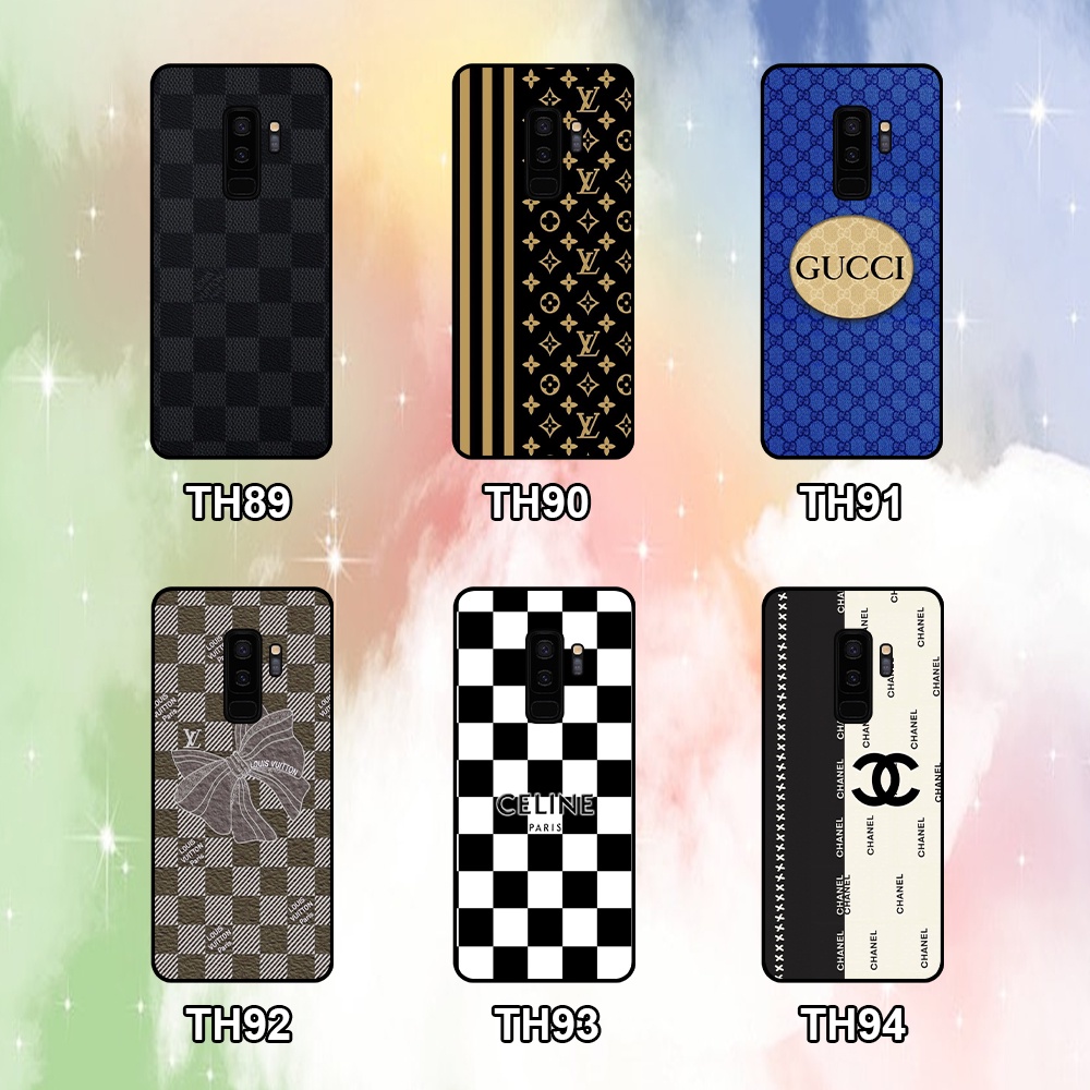 Ốp lưng Samsung S9 / S9 Plus / S9+ in hình thương hiệu thời trang cá tính LV,GC...
