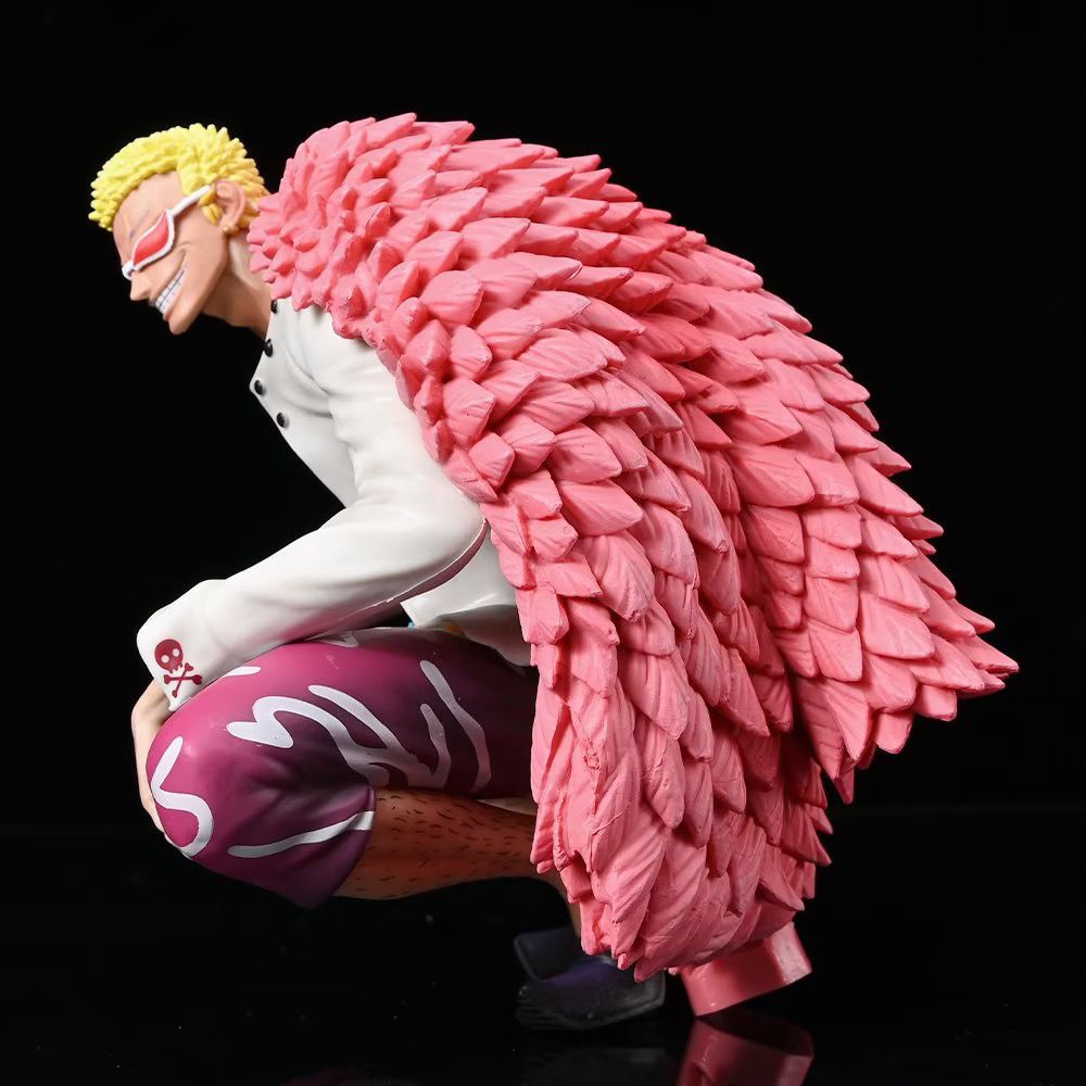 ✨Insgk Mô Hình Điêu Khắc Hai Đầu Qiwuhai Doflamingo Don Quixote Trong One Piece
