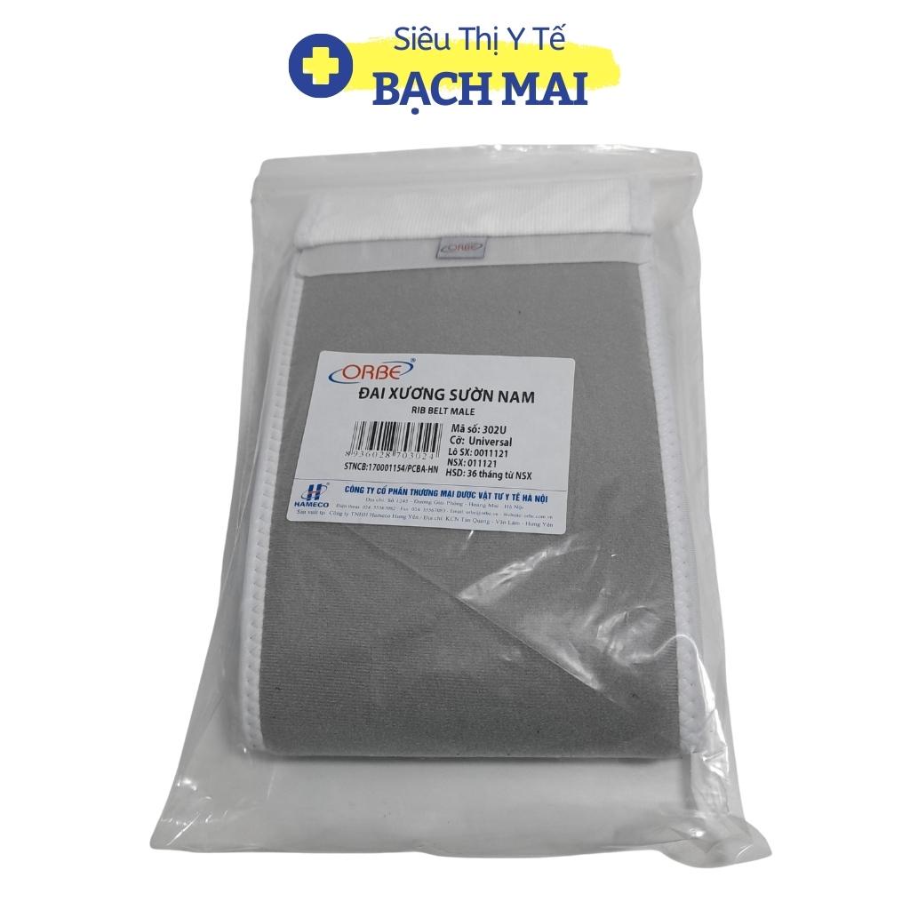 Đai xương sườn Nam ORBE Cố định xương sườn gãy xương sườn rạn xương ức và bầm giập căng cơ liên sườn