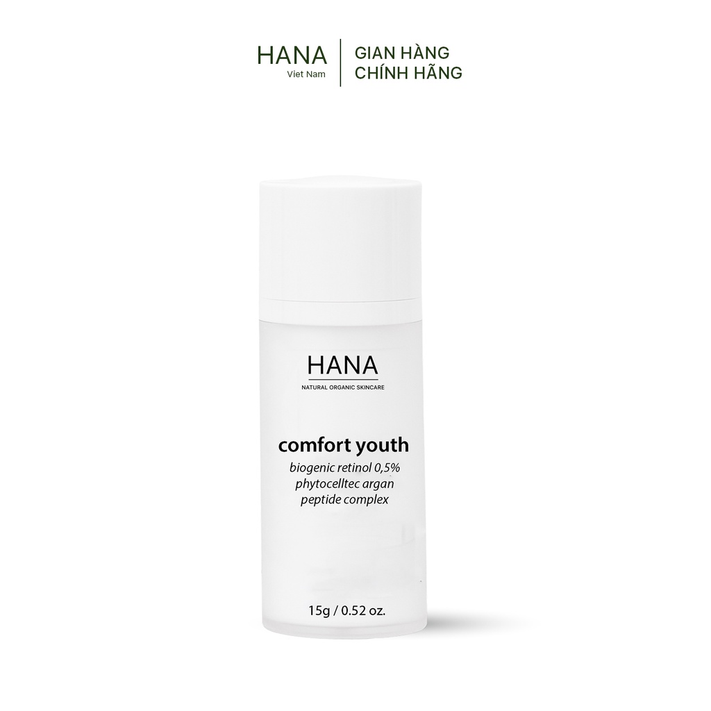 Kem dưỡng Retinol chống lão hoá, giảm mụn, sẹo Comfort Youth Cream 15ml