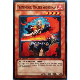 [Thẻ Yugioh] Prominence, Molten Swordsman |EN| Super Rare