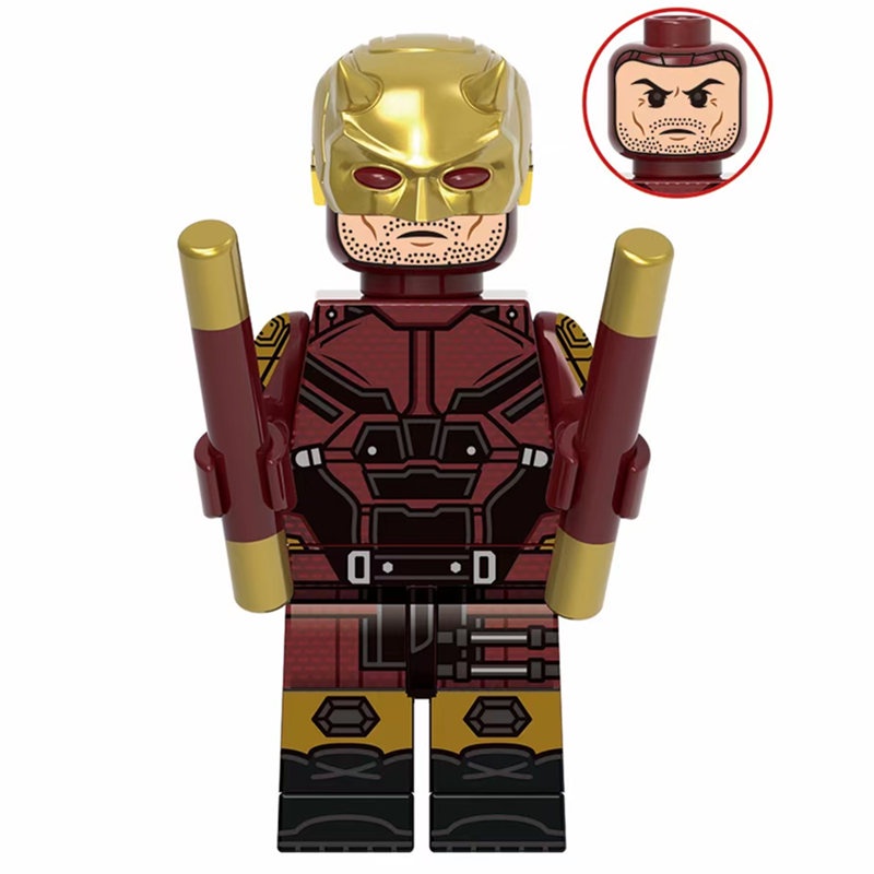 Mới Mô Hình Đồ Chơi Siêu Anh Hùng Daredevil Mini X0346