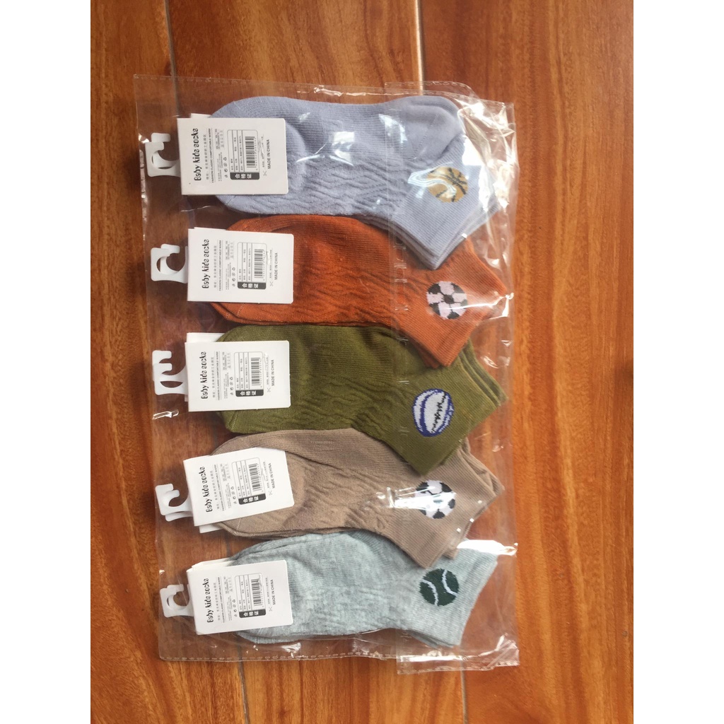 SỈ RẺ - combo 10 đôi tất hình nghộ nghĩnh cho bé hình các kích cỡ