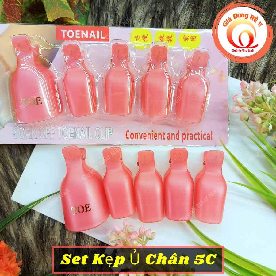 Sét Kẹp Ủ Chân 5 Cái