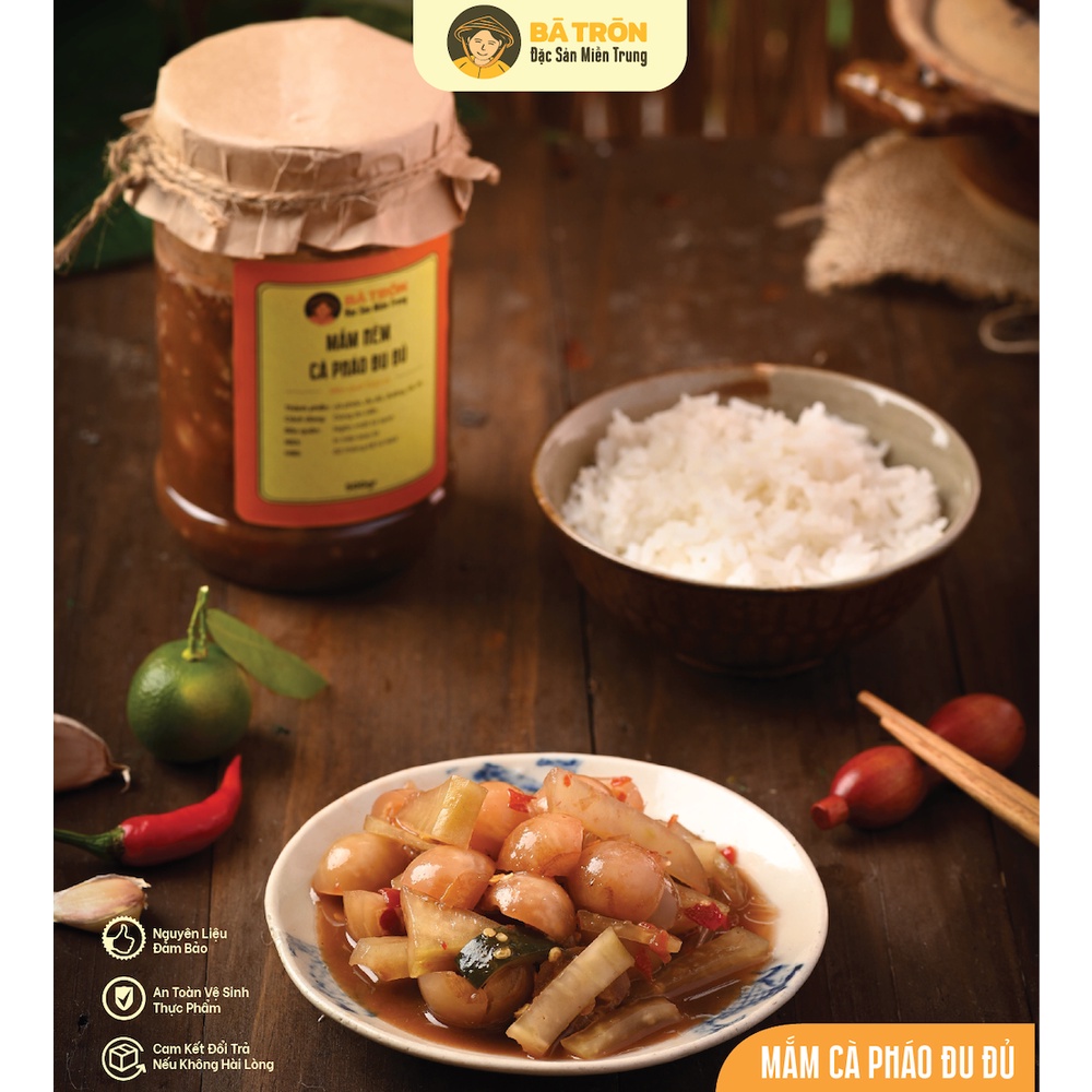 [Hàng Tuyển]_CÀ PHÁO DƯA ĐU ĐỦ MẮM NÊM_Ngon thơm_500GR