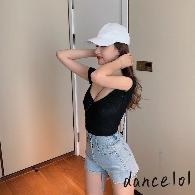 Áo Thun Nữ Tay Ngắn Khiêu Vũ 1O1- Thời Trang Mùa Hè Gợi Cảm