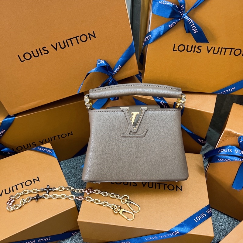 TÚI XÁCH EO VI CAPU SUPER VIP DA DÊ THẬT FULL BOX NAM CHÂM SIZE 20