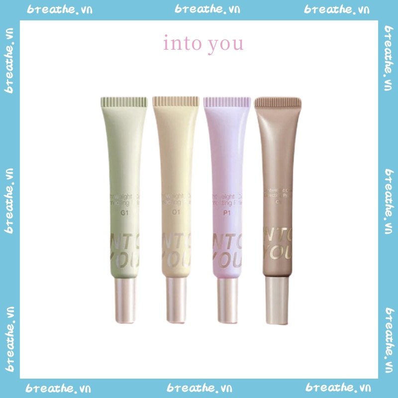 INTOYOU Kem Lót Trang Điểm Sữa Cô Lập Kem Che Khuyết Điểm Vô Hình Sửa Chữa Lỗ Chân Lông Nữ Sinh Viên Không Cần Trang Điểm