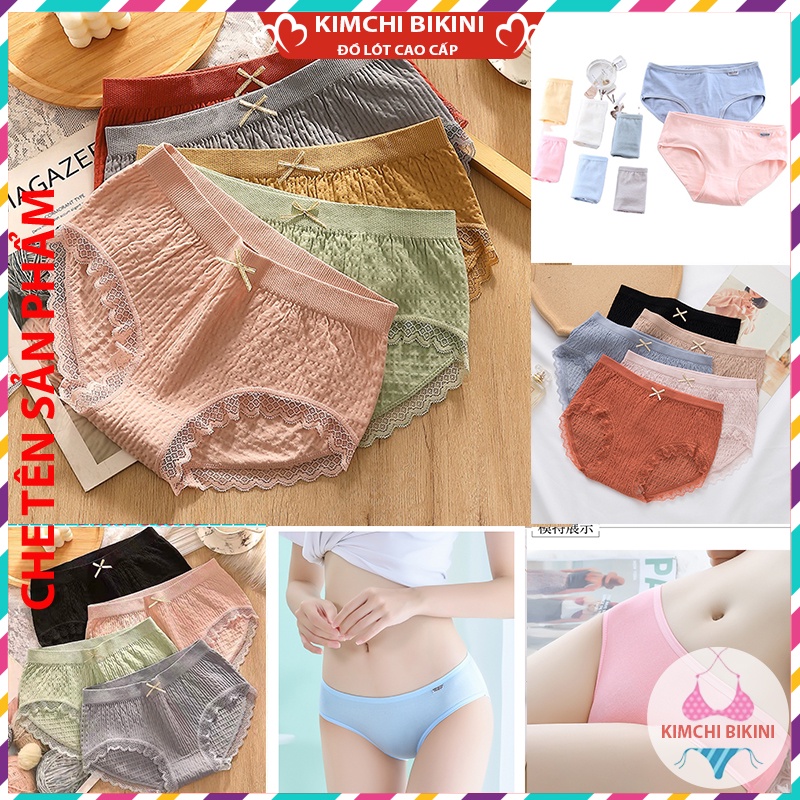 Quần lót nữ cotton vải mềm ôm bụng nâng mông KIMCHIBIKINI quần nhỏ nữ mẫu mã đa dạng được chị em hay dùng