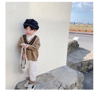 Áo len giả 2 lớp cho bé