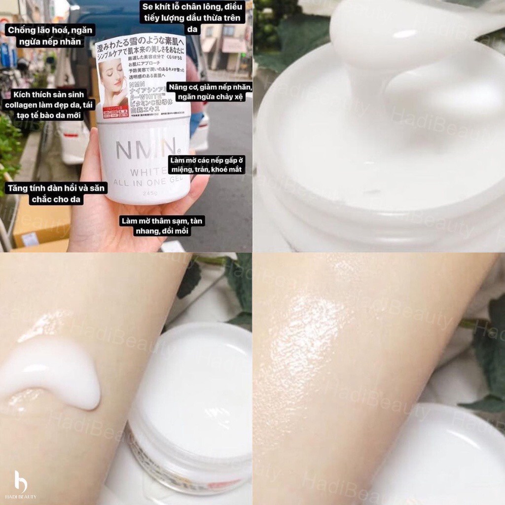 Kem dưỡng, serum, tinh chất dưỡng trắng da NMN Nhật Bản