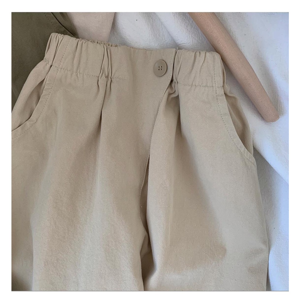 ◘Quần Dài Mùa Hè Phong Cách Phương Tây Mới Cho Bé Trai Và Bé Gái 0312