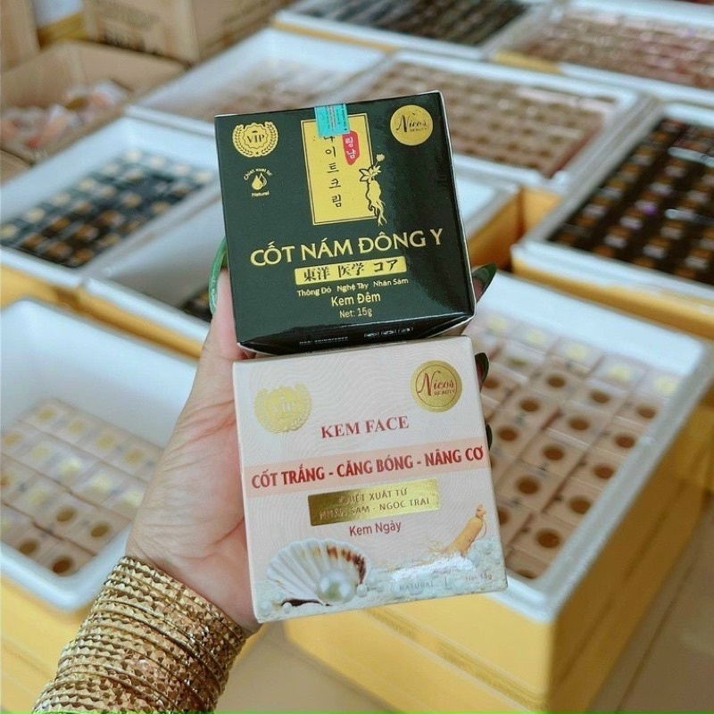 Combo cốt nám Nicos hộp lớn 15g (Chính Hãng)