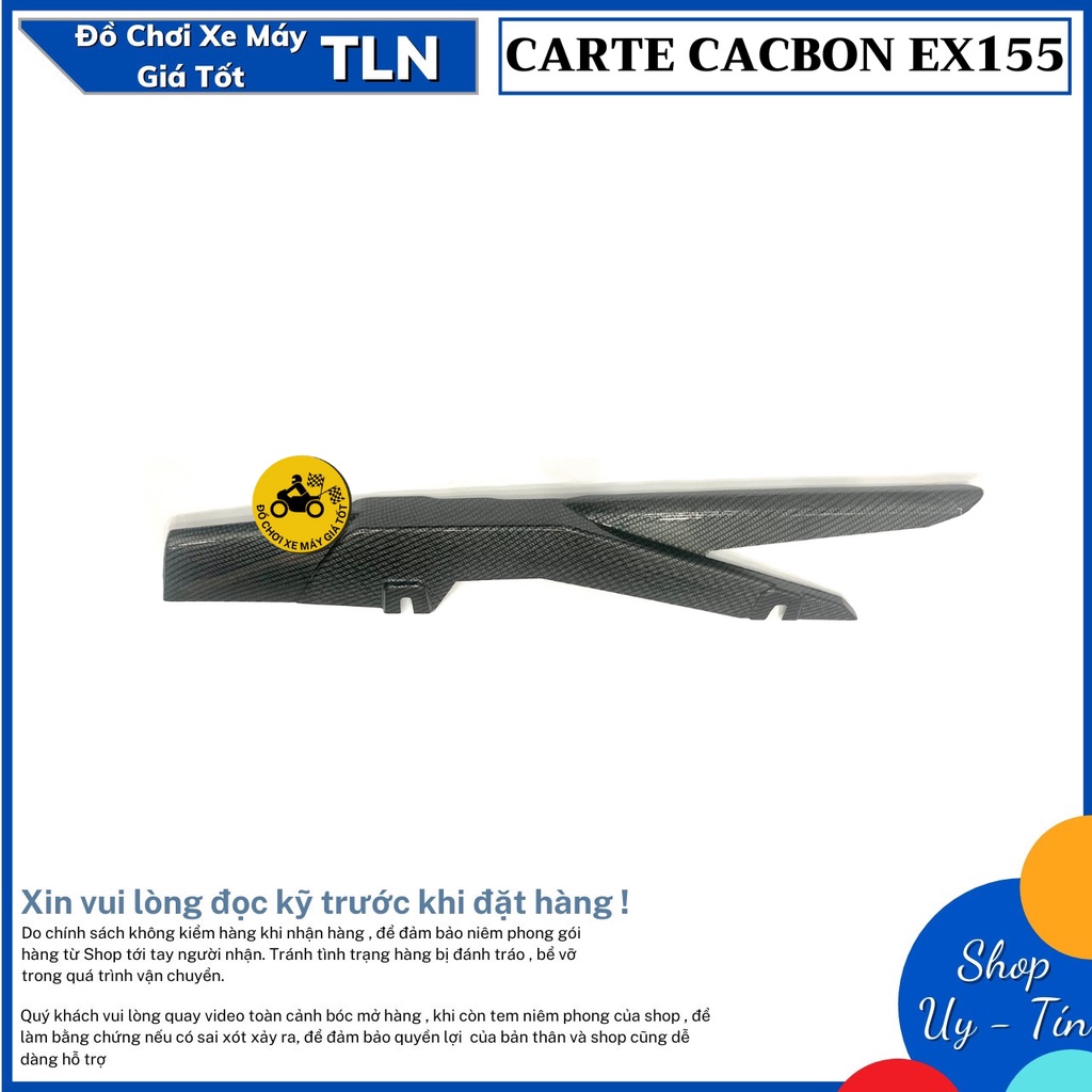 DÈ CARTE CACBON CHO EXCITER155