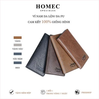 Ví dài Nam Jeep HOMEC 84 phong cách hiện đại chất liệu da cao cấp - HOMEC