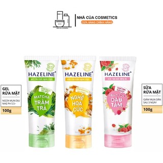 Sữa Rửa Mặt Hazeline Dưỡng Ẩm Sáng 50g