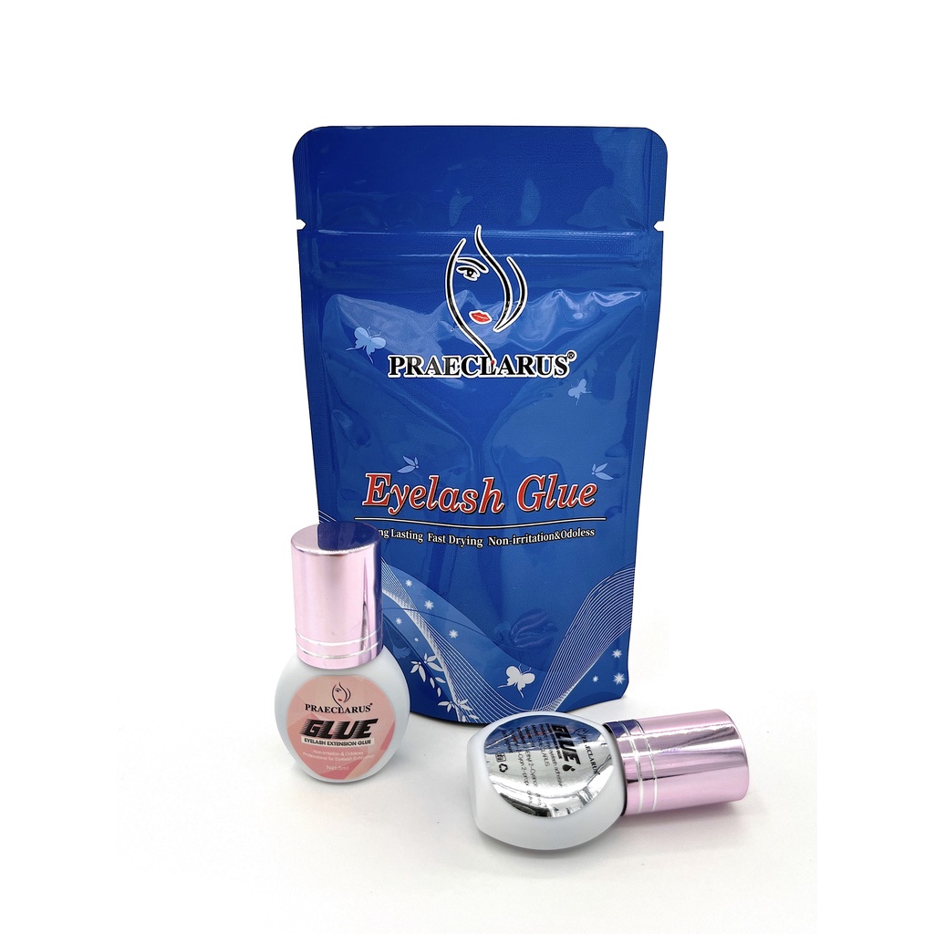 Keo Dán Lông Mi 5ml 0.5 Giây Nhanh Khô Không Gây Kích Ứng Thấp Nhập Khẩu Từ Hàn Quốc
