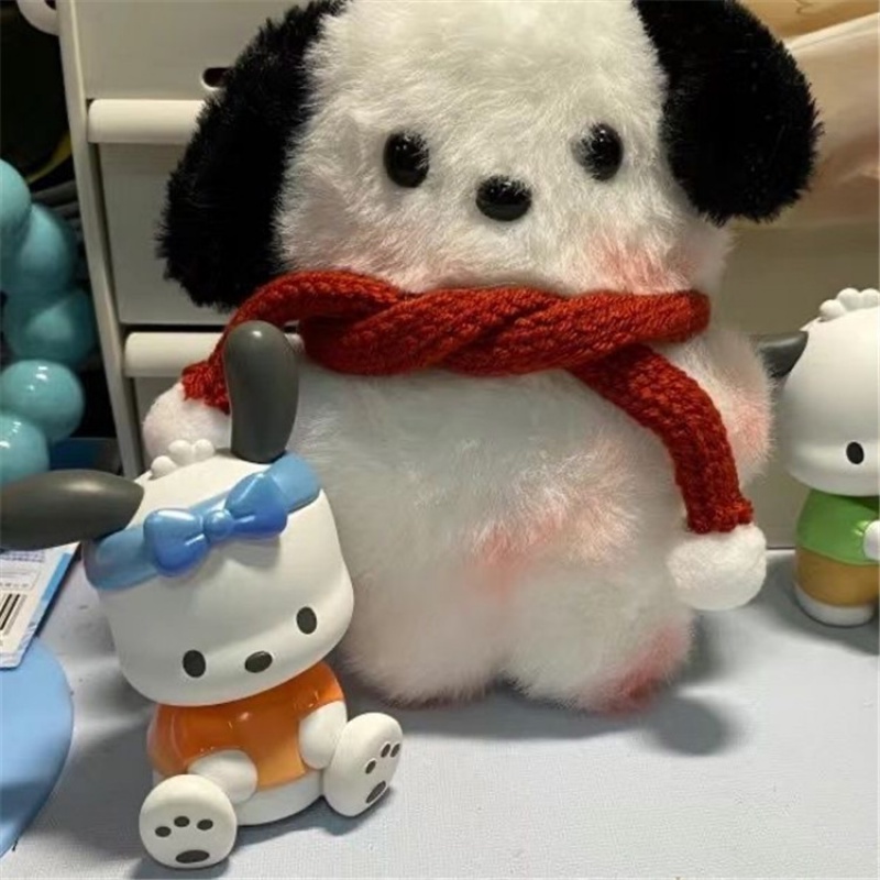 Búp Bê Nhồi Bông Hình Chú Chó Sanrio Pochacco Đáng Yêu