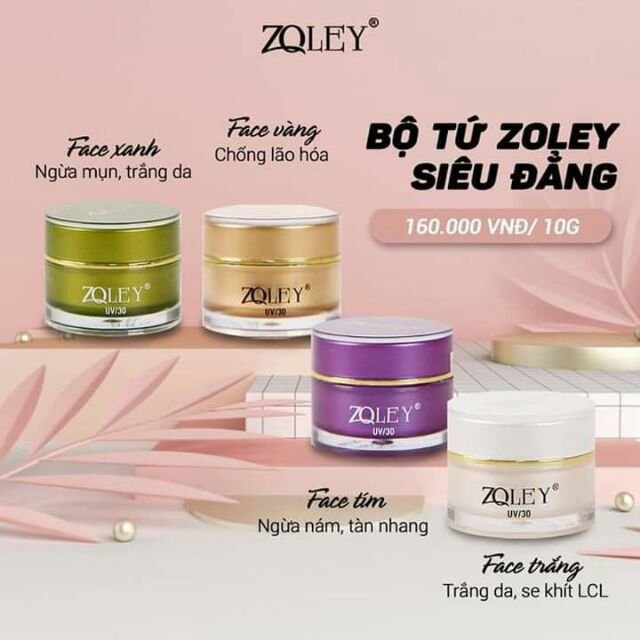 Kem Dưỡng Da Mặt Zoley Kbone - dùng dưỡng da, nám, mụn, chống lão hóa Zoley 10g