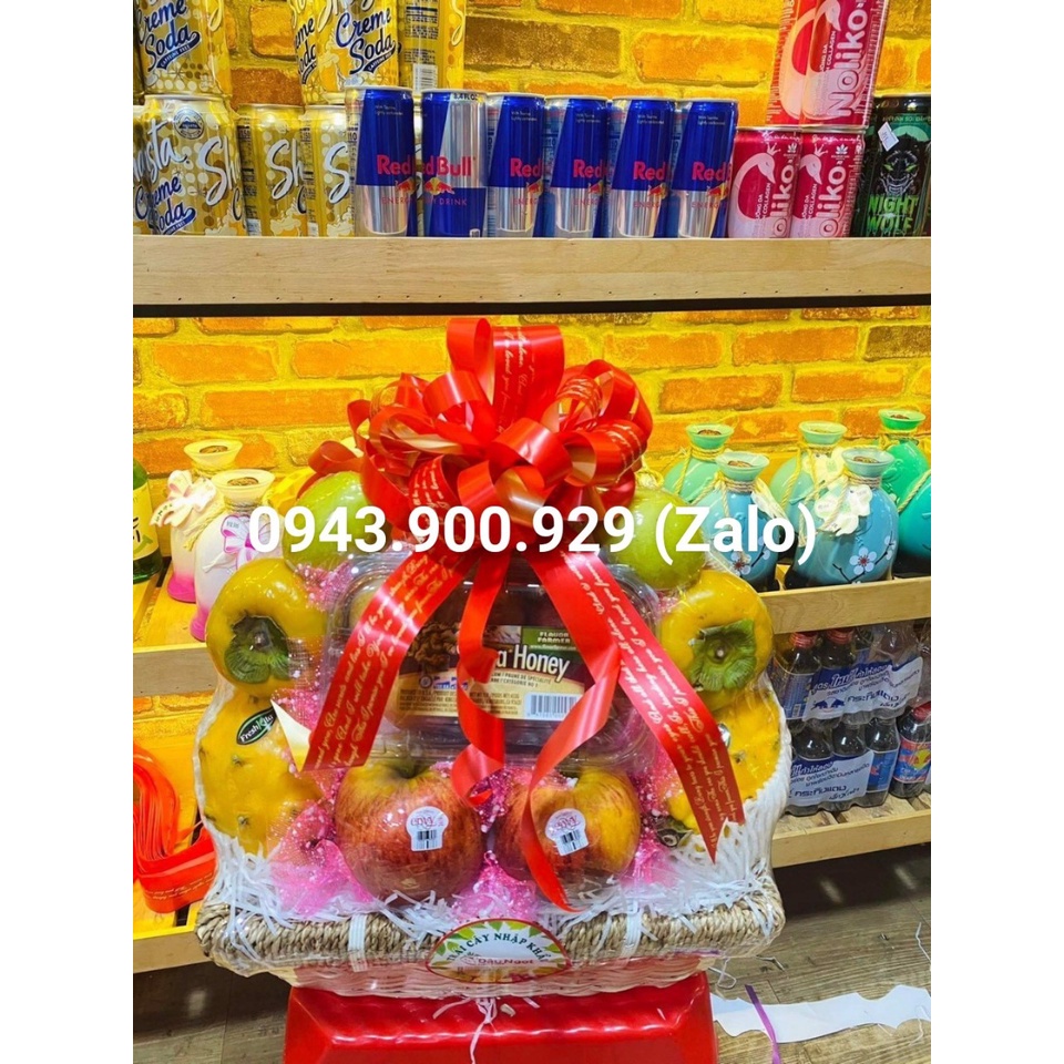 Nơ tú Cầu Chữ Cho Giỏ Quà Tết