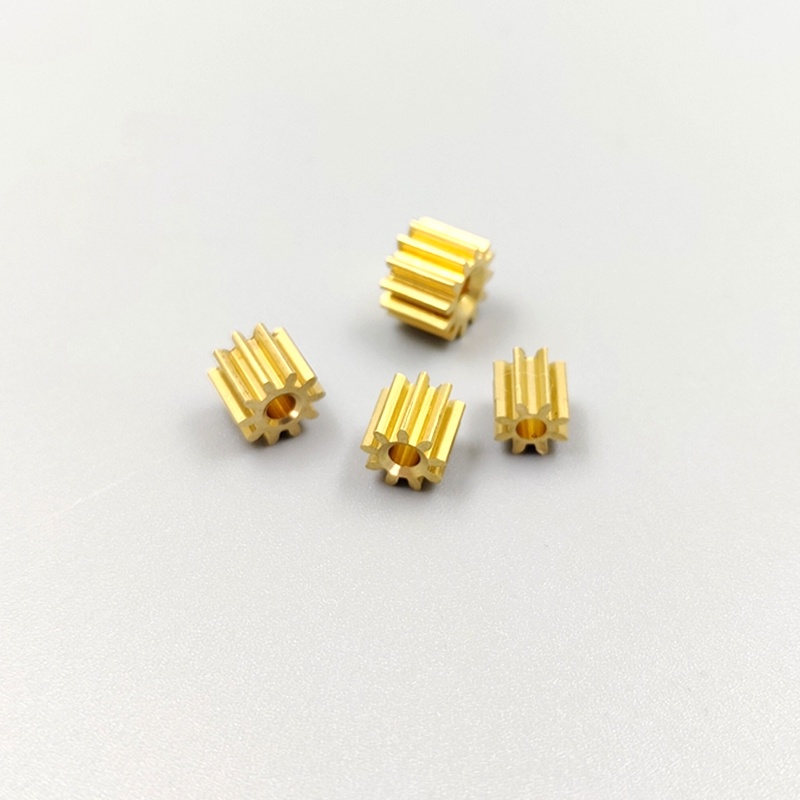 1 Bánh Răng Đồng 0.5M 7T 8T 9T 10T 11T 12T 13T 16T 1mm-2.3mm Chất Lượng Cao