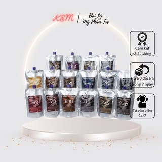 Thuốc nhuộm phủ bạc sasaba tựu cân bằng nhiều khúc màu túi 450ml