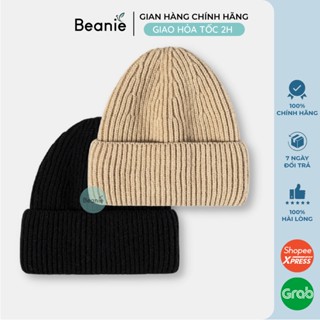 Mũ Len Dài BEANIE Cao Cấp Dày Basic Thời Trang Hàn Quốc, Nón Len Trơn Unisex Nam Nữ Phong Cách Hip Hop B006