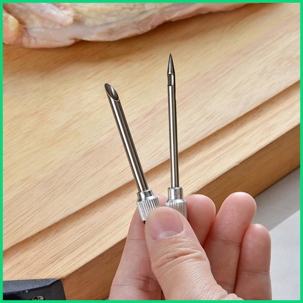 Bàn Chải Dày Làm Sạch Thực Phẩm Thổ Nhĩ Kỳ Baster Cho Nấu Ăn Với Marinade Injectors &amp; Cọ Mỏng Jinwvn