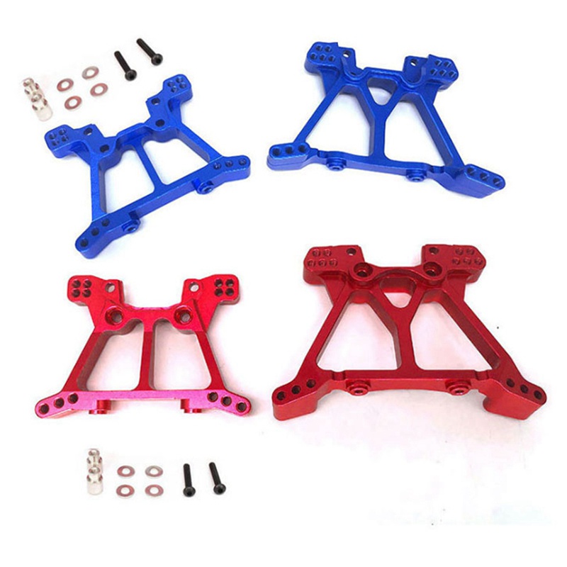 Tháp Giảm Xóc Trước Và Sau Bằng Kim Loại 6838 6839 Màu Đỏ Cho Xe Điều Khiển Từ Xa Traxxas Slash Stampede 4X4 VXL 1 / 10