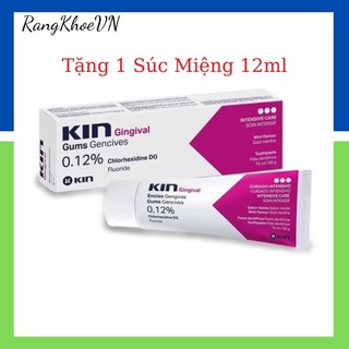 Kem đánh răng kin gingival châu âu - ngăn ngừa viêm nướu 75ml